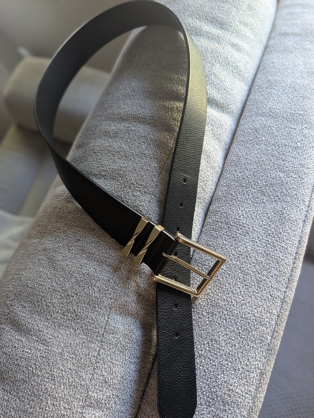 White House Black Market Black Belt Gold Hardware
